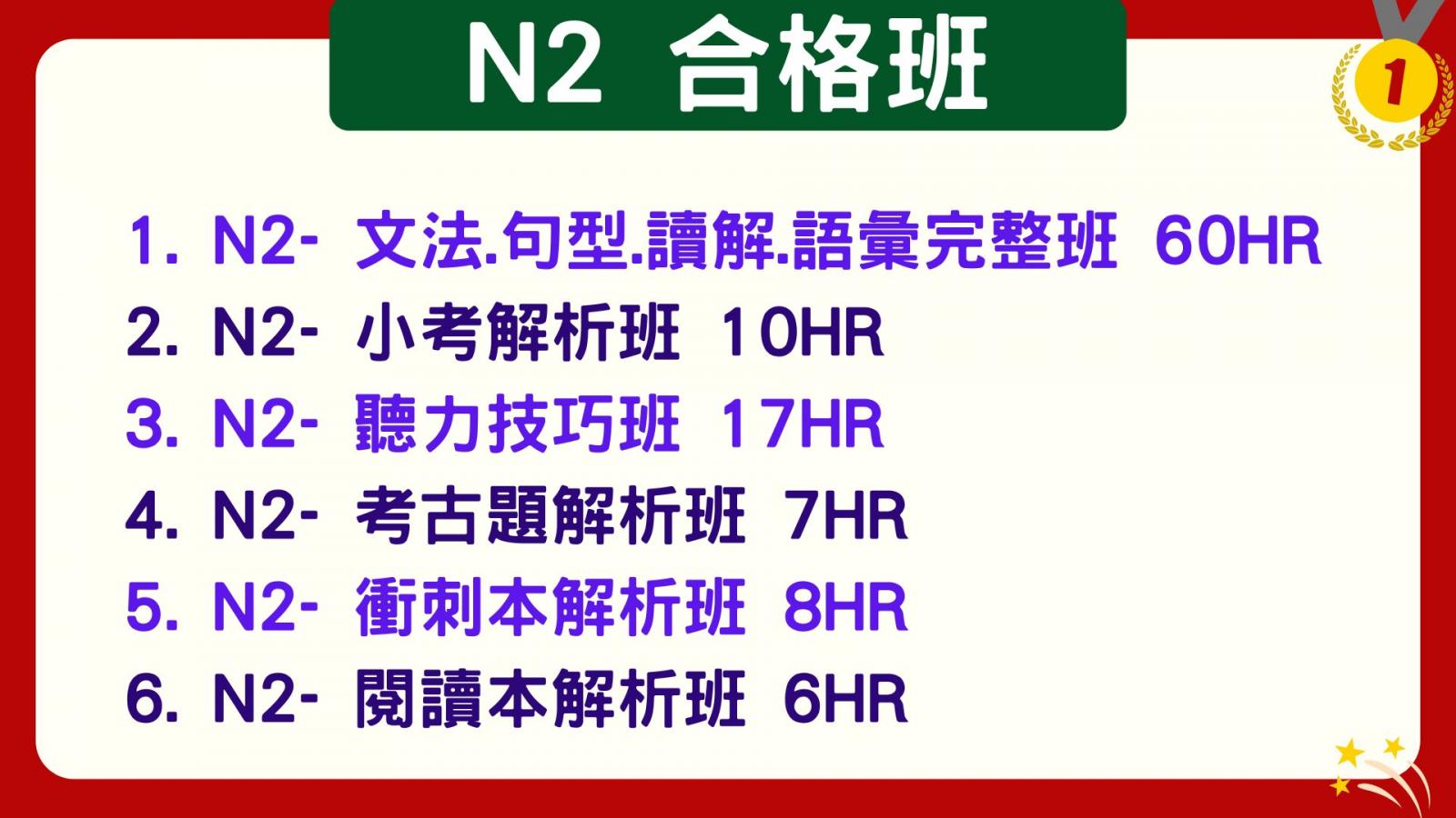 N2合格